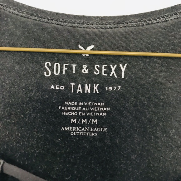 American Eagle soft crossed tank - Picture 3 of 3